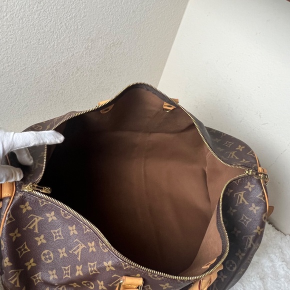 Louis Vuitton Monogram Keepall Bandouliere 55 - Picture 9 of 10
